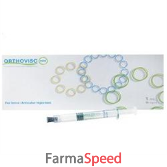 siringa intra-articolare orthovisc 2 ml 15 mg/ml 3 pezzi