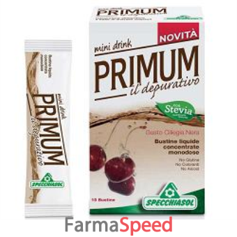 primum depurativo minidrink ciliegia nera 15 bustine