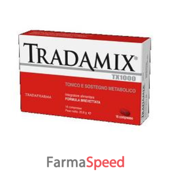 tradamix tx 1000 astuccio 16 compresse due blister 8 compresse