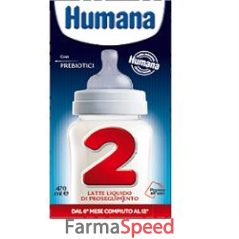 humana 2 gos 12 slim pack 470 ml