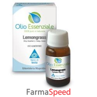 lemongrass olio essenziale alimenzare 10 ml