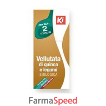 ki vellutata di quinoa e legumi instant senza sale 85 g