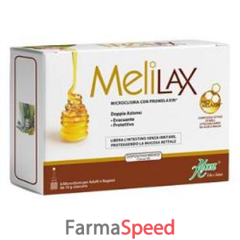 melilax adulti microclismi 6 pezzi 10 g