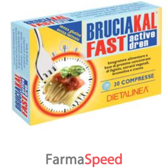bruciakal fast active dren 30 compresse dietalinea