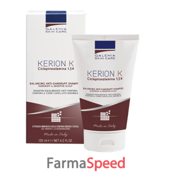 kerion k shampoo antiforfora 125 ml