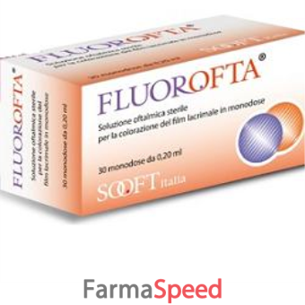 soluzione oftalmica fluorofta per la colorazione del film lacrimale 30 monodose da 0,20 ml