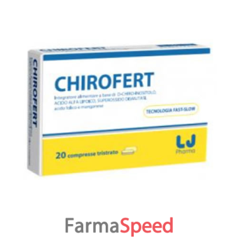 chirofert 20 compresse 22 g