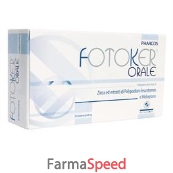 pharcos fotoker orale 30 compresse