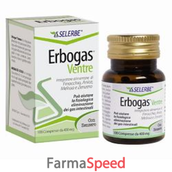 selerbe erbogas ventre 100 compresse