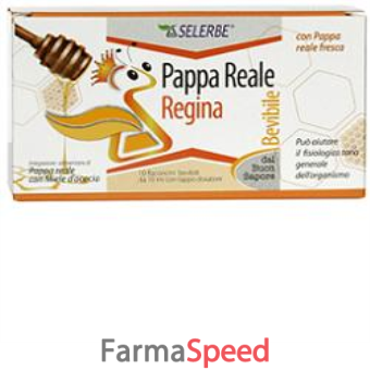 selerbe pappa reale regina bevibile 10 flaconcini 10 ml