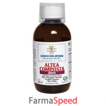 altea composta libera zero sciroppo per la tosse flacone 200 ml
