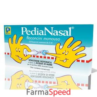 pedianasal soluzione isotonica 30 flaconcini 5 ml