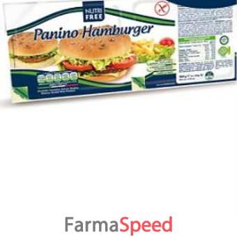 nutrifree panino hamburger 180 g
