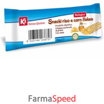 ki snacki' riso e corn flakes 20 g
