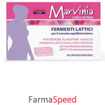 marvinia fermenti lattici 30 capsule 9 g