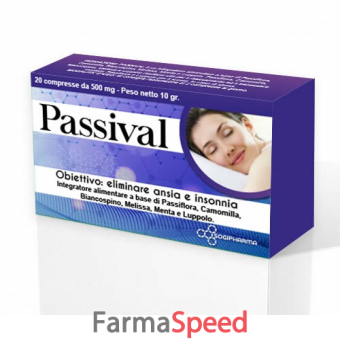 passival 20 compresse 10g