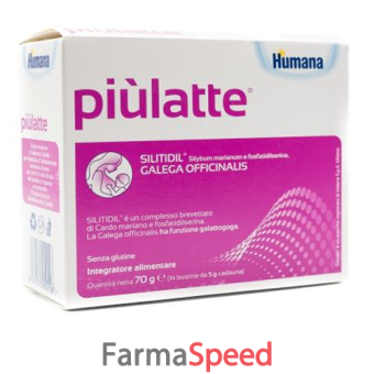 piulatte humana 14 buste