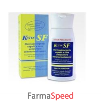 kutin sf shampoo antiforf sebonormalizzante 150 ml