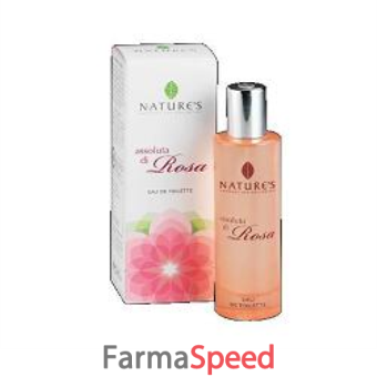 natures assoluta di rosa eau de toilette 50 ml