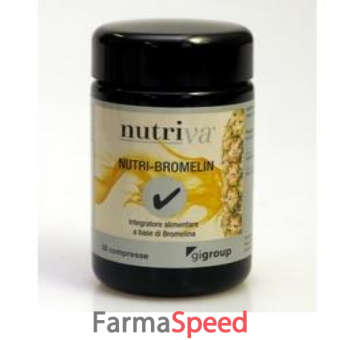 nutriva nutri bromelin 30 compresse