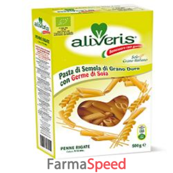 penne rigate aliveris bio 500 g