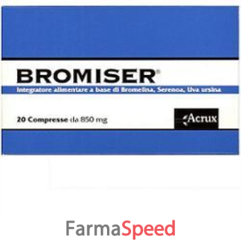 bromiser 20 compresse 850 mg