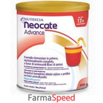 neocate advance polere da 12 mesi 400g*