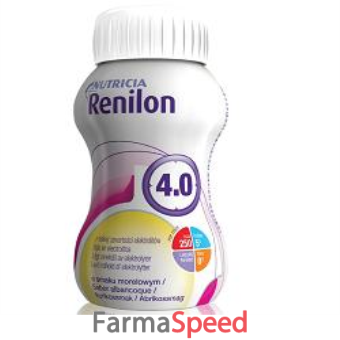 renilon 4,0 albicocca 125 ml x 4 pezzi