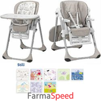 chicco seggiolone new polly 2 in 1 dream
