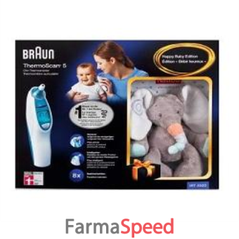 termometro auricolare thermoscan + elefante