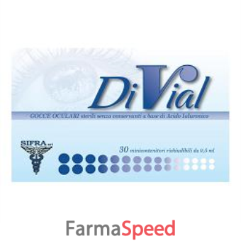 gocce oculari divial monodose 3 buste 10 strip