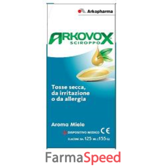 arkovox sciroppo tosse secca dispositivo medico 125 ml