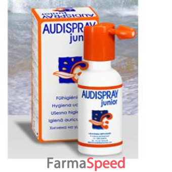audispray junior soluzione di acqua di mare ipertonica spray senza gas igiene orecchio 25ml