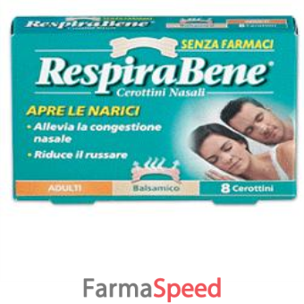 cerotto nasale balsamico adulti respira bene 10 pezzi