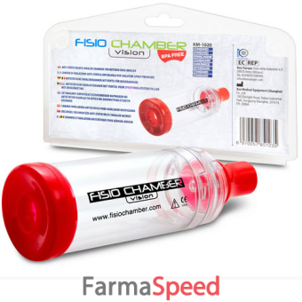 fisiochamber vision standard aerosol con boccaglio 1 pezzo