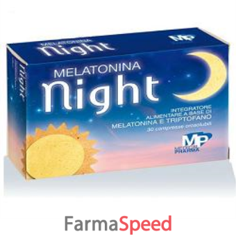 melatonina night 30compresse orosolubili