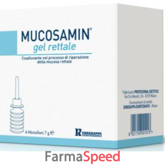 gel rettale mucosamin 6 microclismi da 7 g