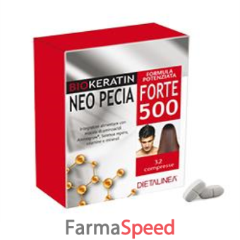 biokeratin neo pecia forte 500 32 compresse 48 g