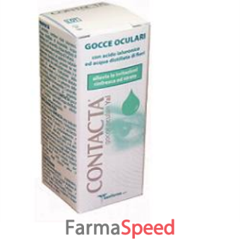 gocce oculari con acido ialuronico contacta 15ml marchio ce