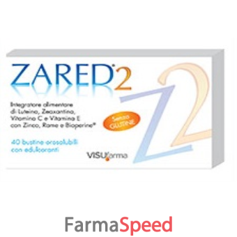 zared 2 integratore alimentare 40 bustine stick pack