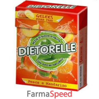 dietorelle gelee pesca mandarino con stevia 42 g