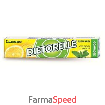 dietorelle caramelle gommose al gusto limone dolcificate a base di stevia 27 grammi