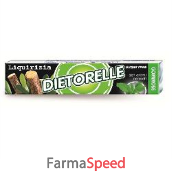 dietorelle caramelle gommose in formato stick al gusto liquerizia dolcificate a base di stevia 27 grammi