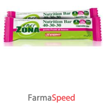 enerzona nutrition frutti di bosco barretta