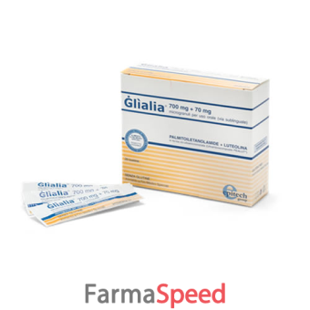 glialia 700mg + 70mg microgranuli uso orale via sublinguale