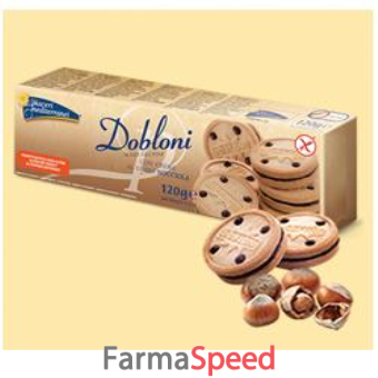 piaceri mediterranei dobloni con crema nocciola 120 grammi