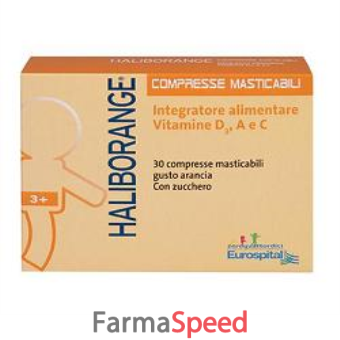 haliborange 30 compresse masticabili 450mg