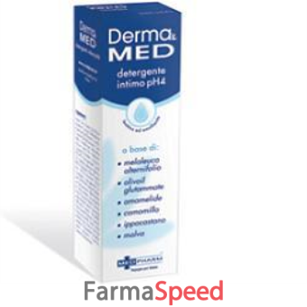 dermamed detergente intimo ph4 250 ml