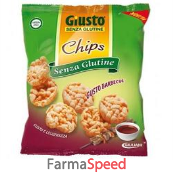 giusto s/g chips barbecue 30g