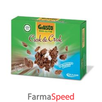 giusto senza glutine ciock & crock latte 125 g